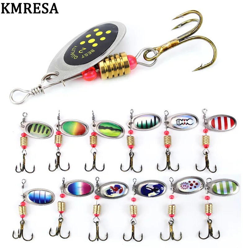 Fishing Lure Crankbait - 1Pcsโลหะเลื่อม6Cm 2.5Gเหยื่อตกปลาSpinnerช้อนหมุนเลื่อมโลหะล่อWobbler Crankbait tackle