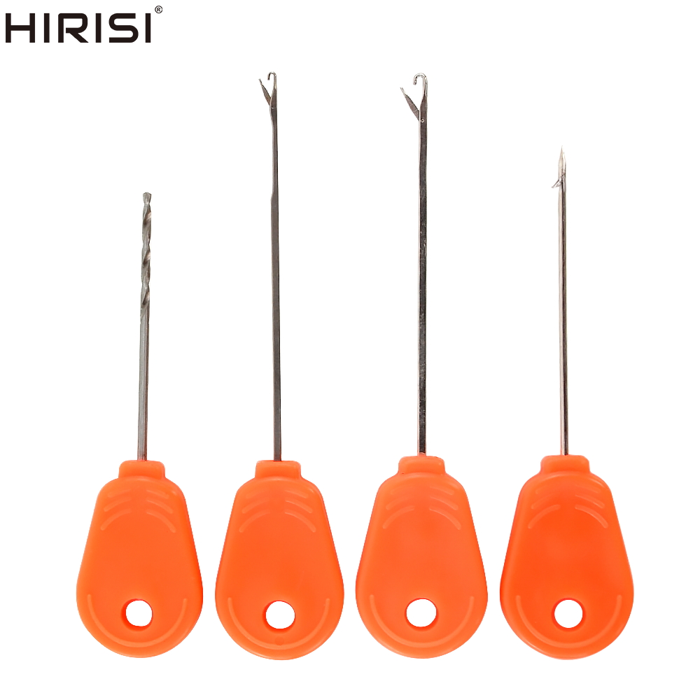Fishing Lure Box - Hirisi 4 ชิ้นปลาคาร์พตกปลาเหยื่อเข็มกล่องตกปลาเหยื่อเครื่องมืออุปกรณ์ตกปลา BT05