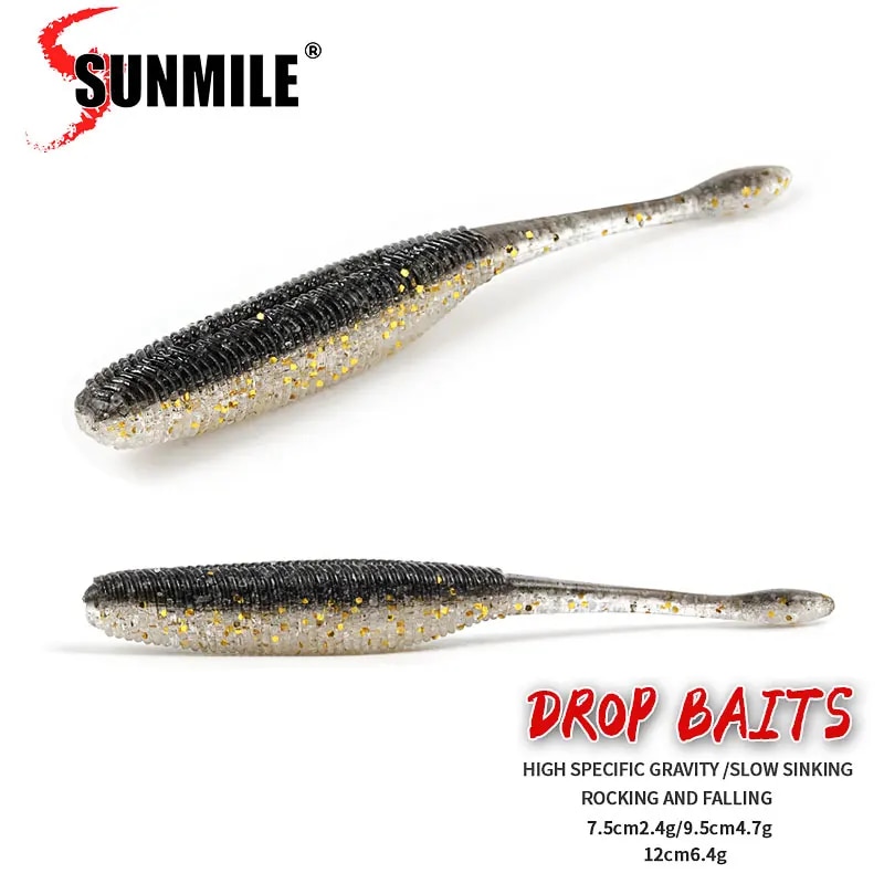 Fishing Lure Spinnerbait - SUNMILE เหยื่อตกปลา DROP เหยื่ออ่อน 7.5/9.5/11.5 ซม.ล่อ