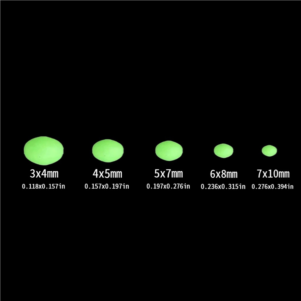 375 ชิ้น/เซ็ต Night Luminous ต - Fishing Lure Soft Plastic บทวิจารณ์และราคา