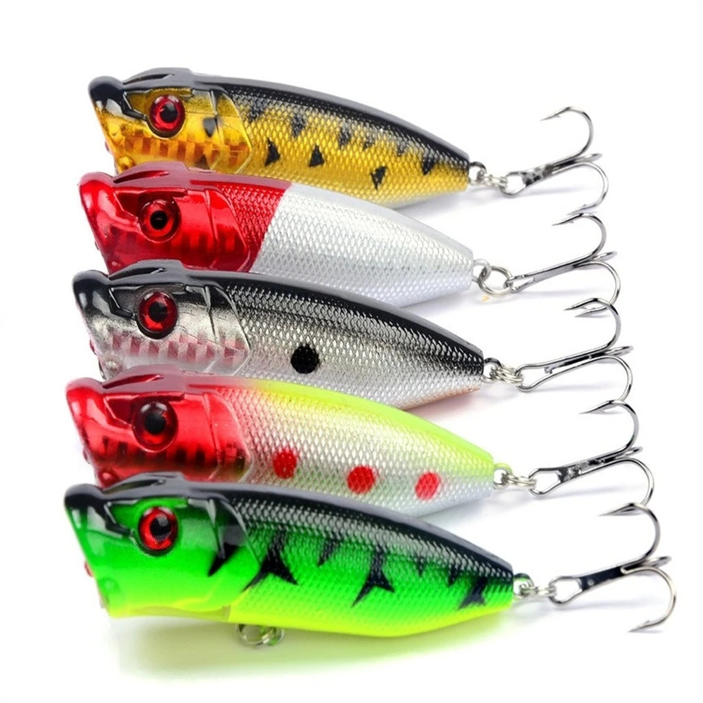 เหยื่อตกปลาแบบป๊อปเปอร์ 5 ชิ้น - Fishing Lure Crankbait บทวิจารณ์และราคา