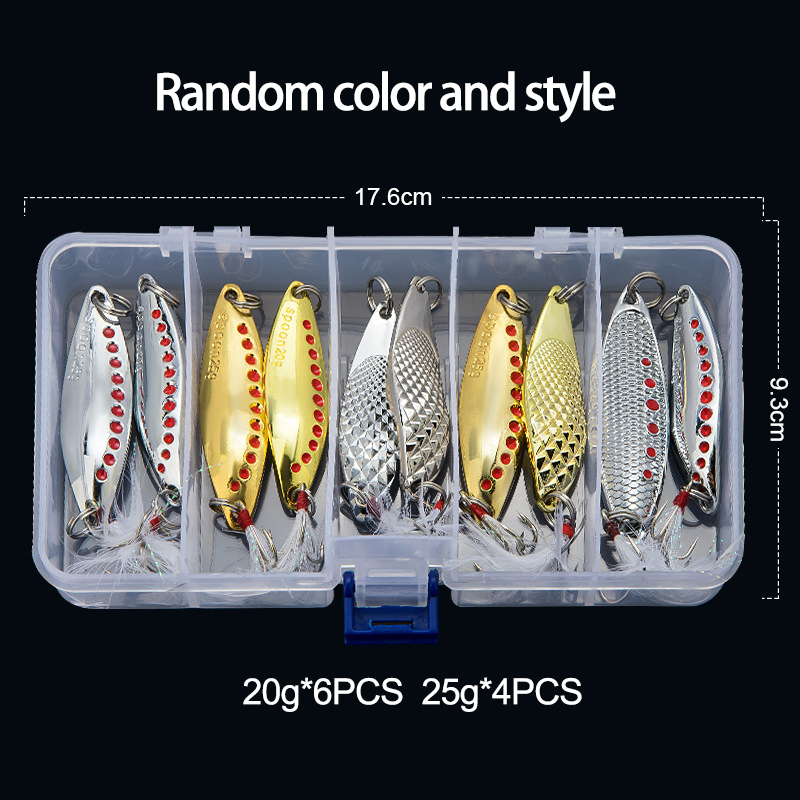 ช้อนโลหะ Spinner Fishing Lure  - Fishing Lure Crankbait บทวิจารณ์และราคา