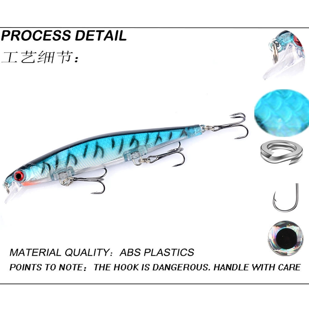 เหยื่อปลอมเลเซอร์แบบจมน้ำ 1 ชิ - Fishing Lure Jerkbait บทวิจารณ์และราคา