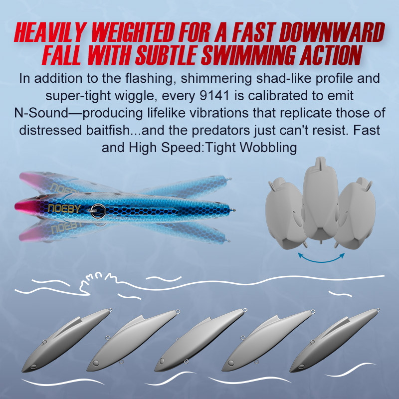 เหยื่อปลอม Noeby 3 ชิ้น ขนาด 9 - Fishing Lure Crankbait บทวิจารณ์และราคา