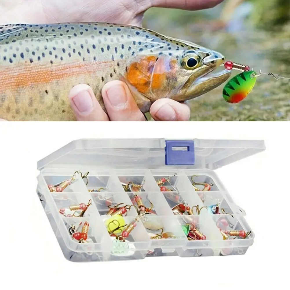 เหยื่อตกปลาแบบช้อนโลหะ 30 ชิ้น - Fishing Lure Crankbait บทวิจารณ์และราคา