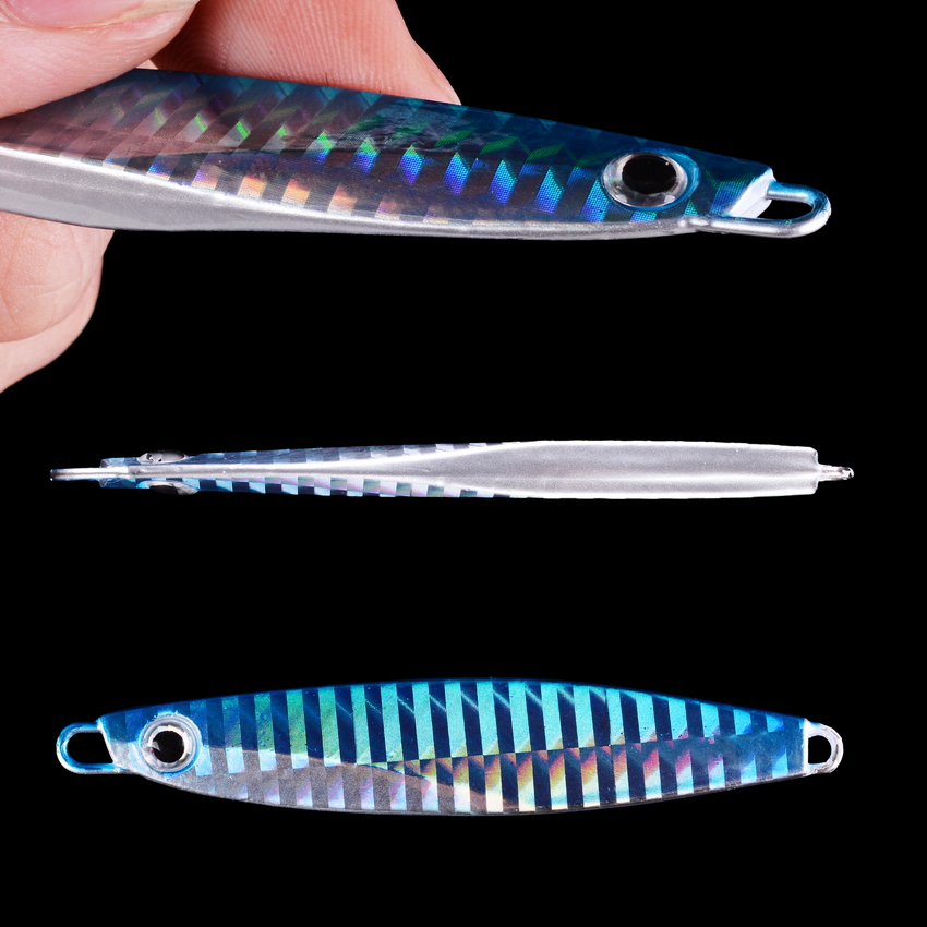 12Pcs ตกปลาโลหะเหยื่อ Jig 7G 1 - Fishing Lure Blade Bait บทวิจารณ์และราคา
